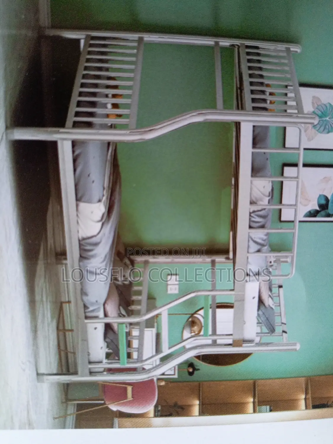 Best Quality Pure Stainless Steel Double Bunk Bed