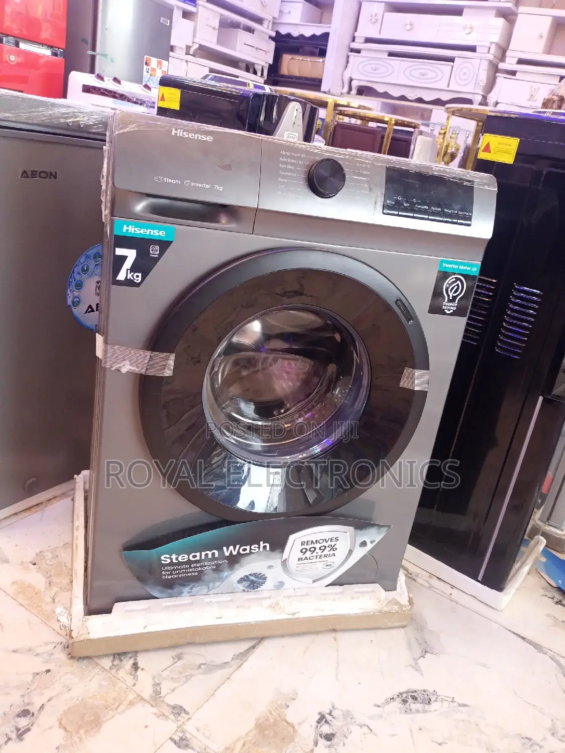 Very New Hisense 8kg Inverter Automatic Washing Machine