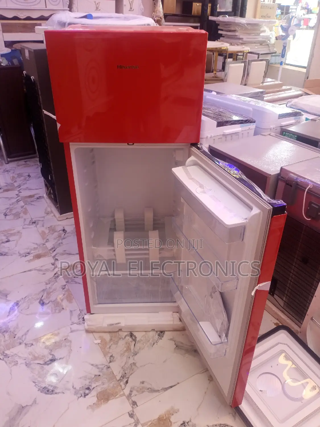 Very New Hisense Heavy Duty Double Door Refrigerator