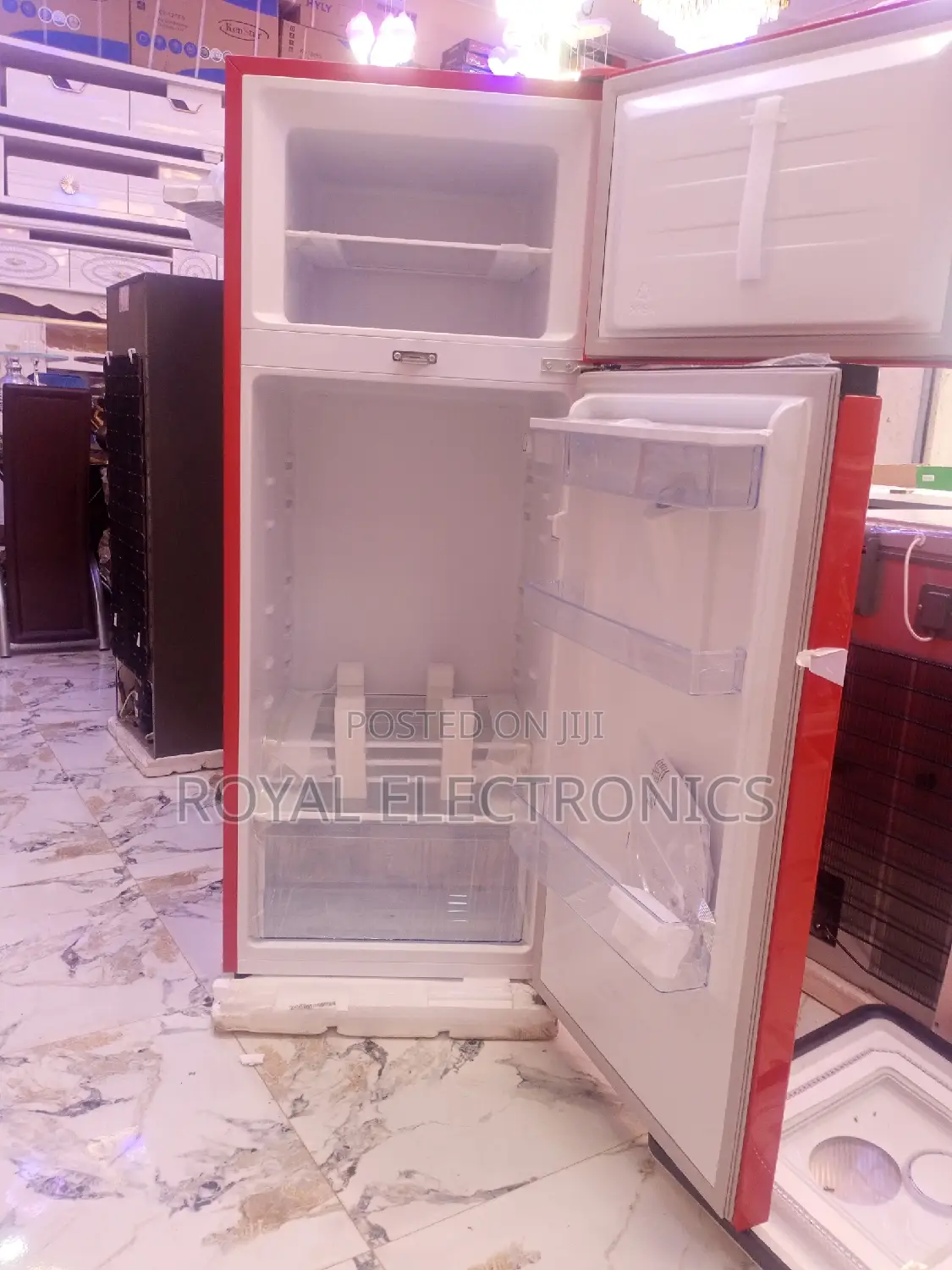 Classic Hisense Heavy Duty Double Door Refrigerator