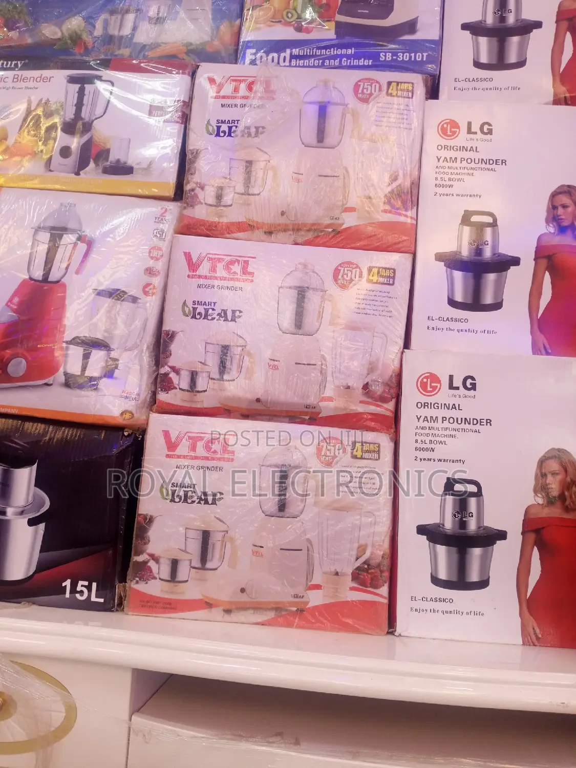Powerful VTCL 750w Multipurpose Mixer Grinder