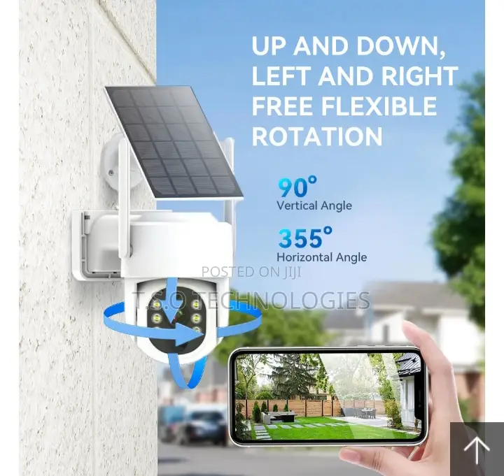 4MP 4G Solar Camera Available for Good Price