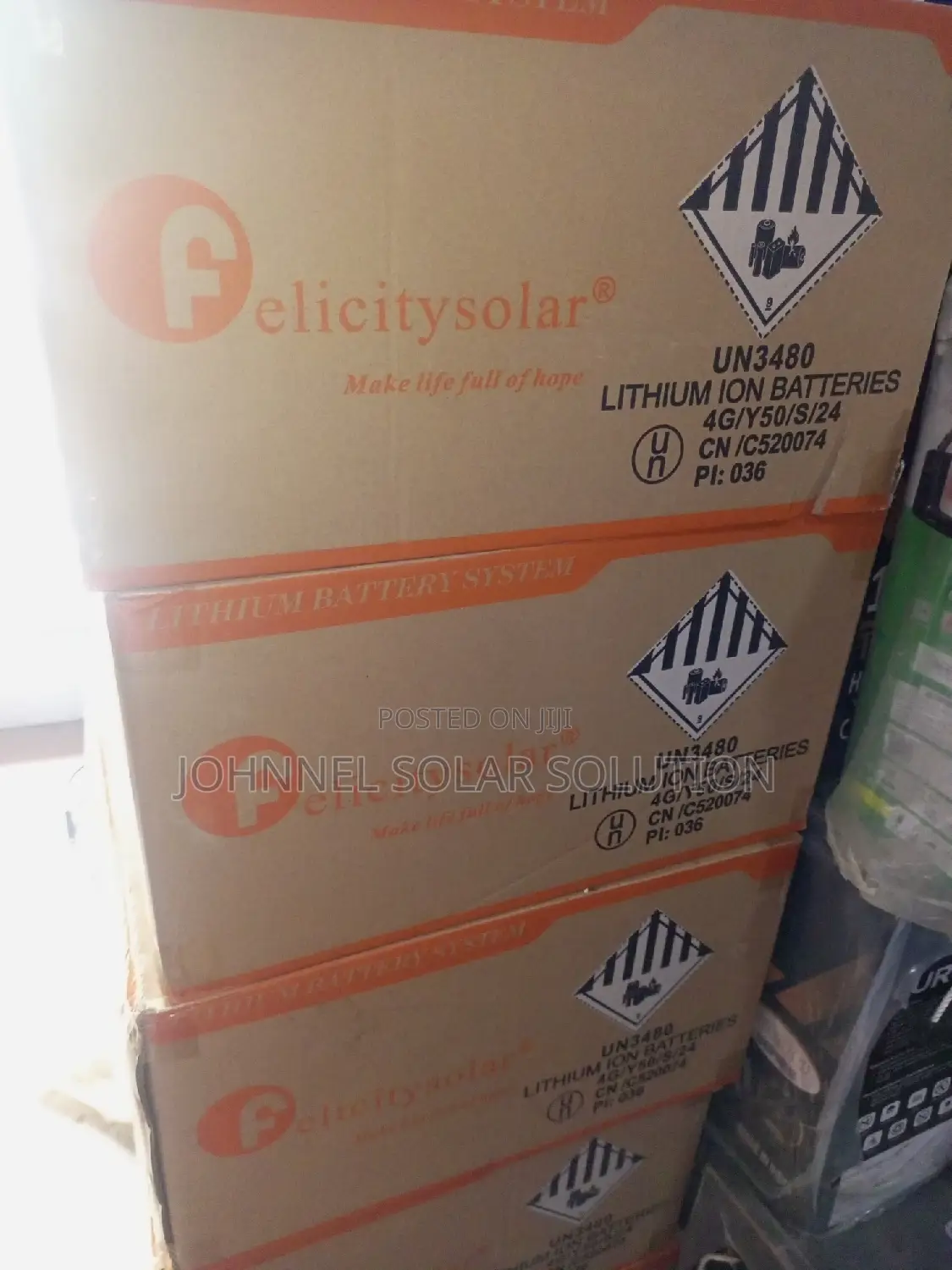 5kkwh 24v Felicity Solar Lithium Battery