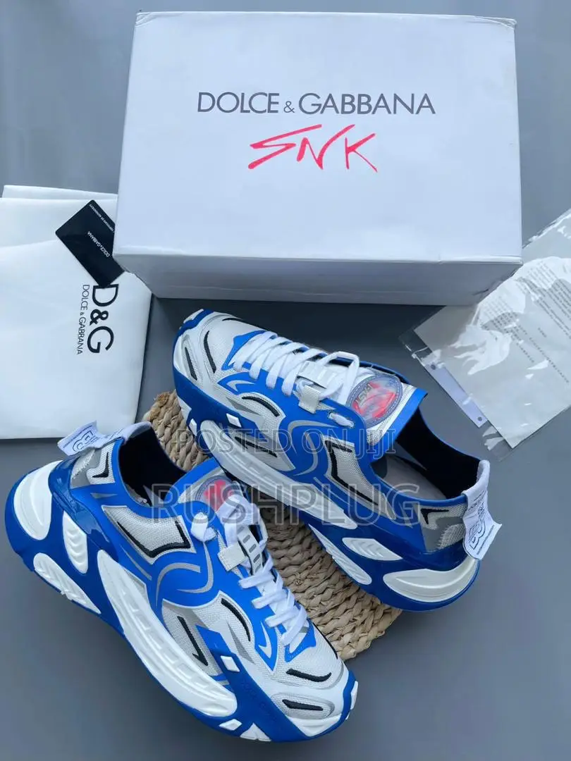 Dolce Gabbana Blue Quality Sneakers