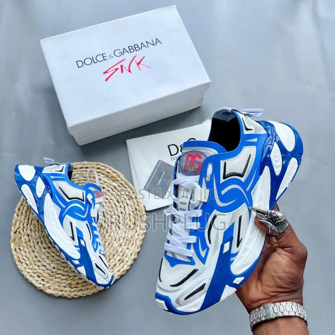 Dolce Gabbana Blue Quality Sneakers