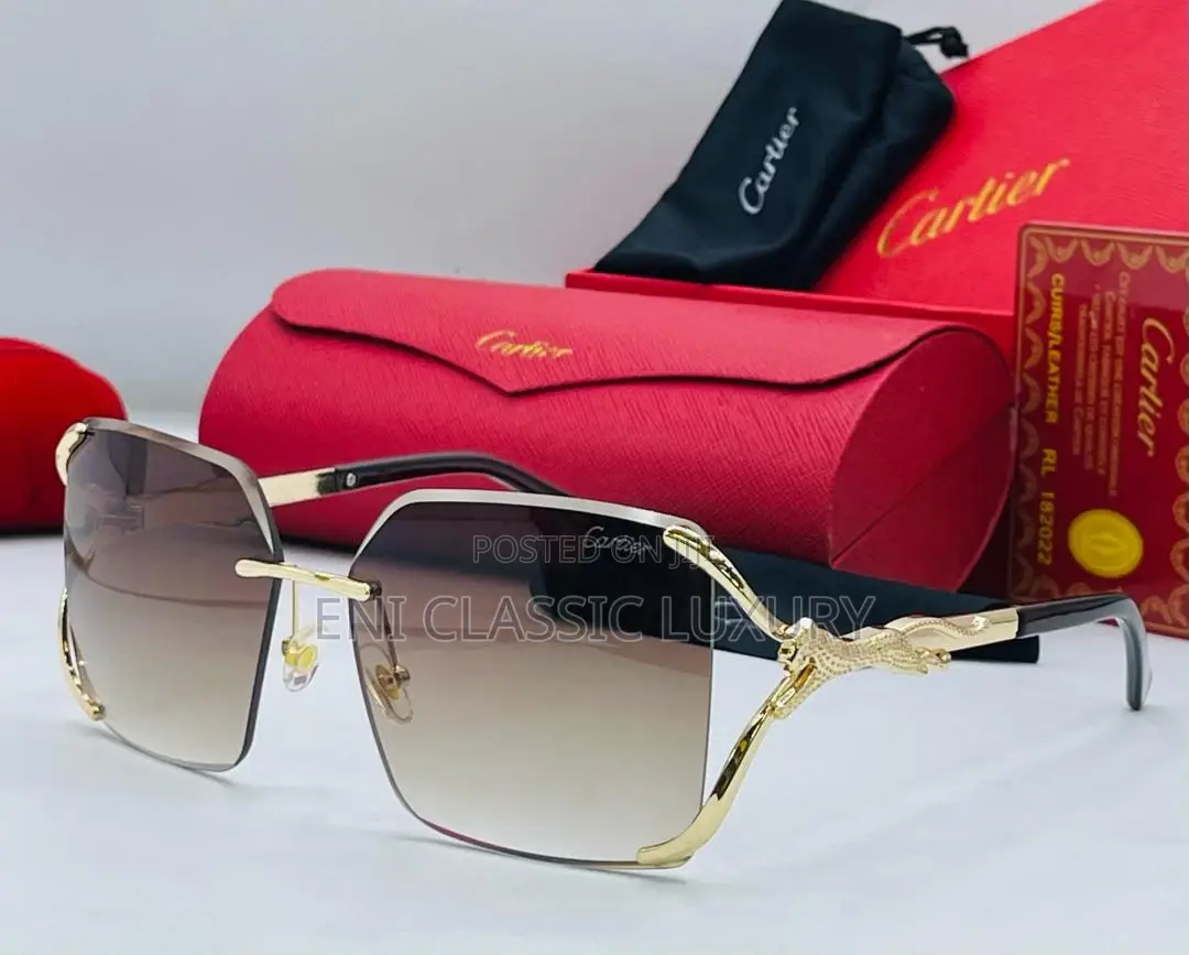 Unisex Trending Luxury Outfits Cartier Eyewear Collection
