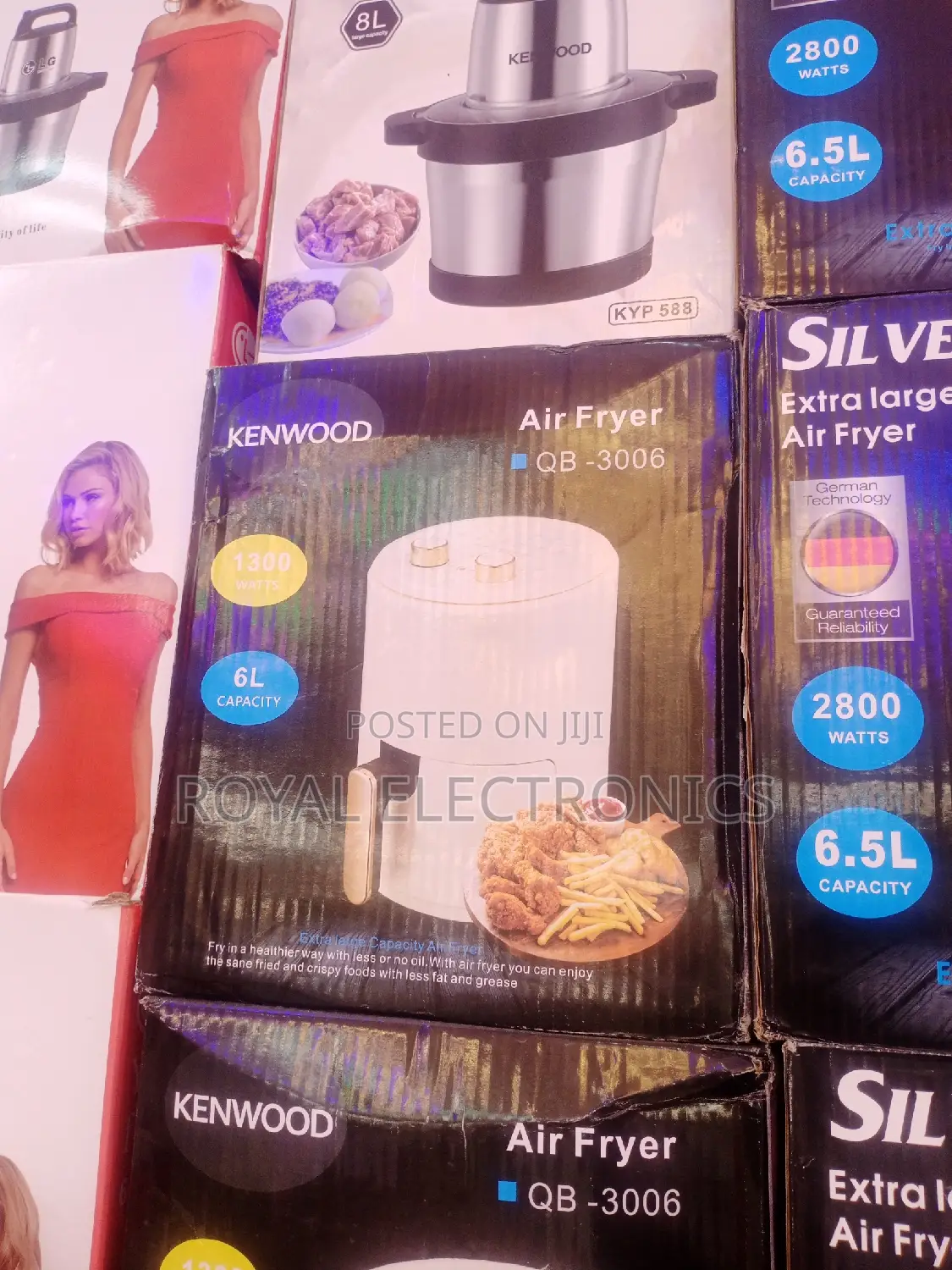 Brand New Kenwood Air Fryer- 6litres- 1300W