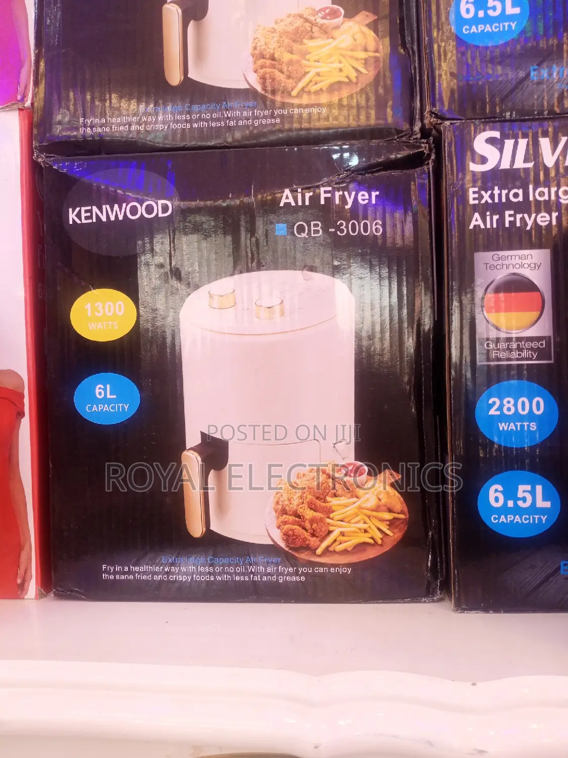 Powerful Kenwood Air Fryer- 6litres- 1300W