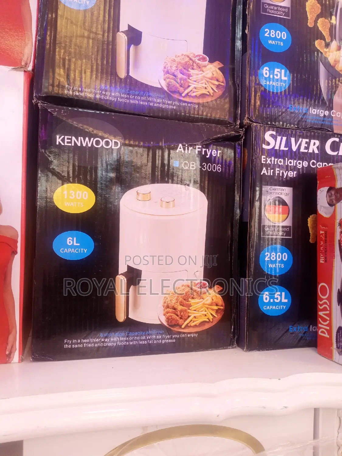 Powerful Kenwood Air Fryer- 6litres- 1300W