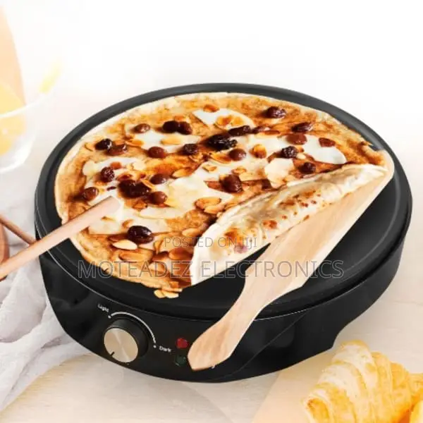 Sokany (32cm) 2000w Non Stick Electric Pizza, Crepe, BBQ Maker