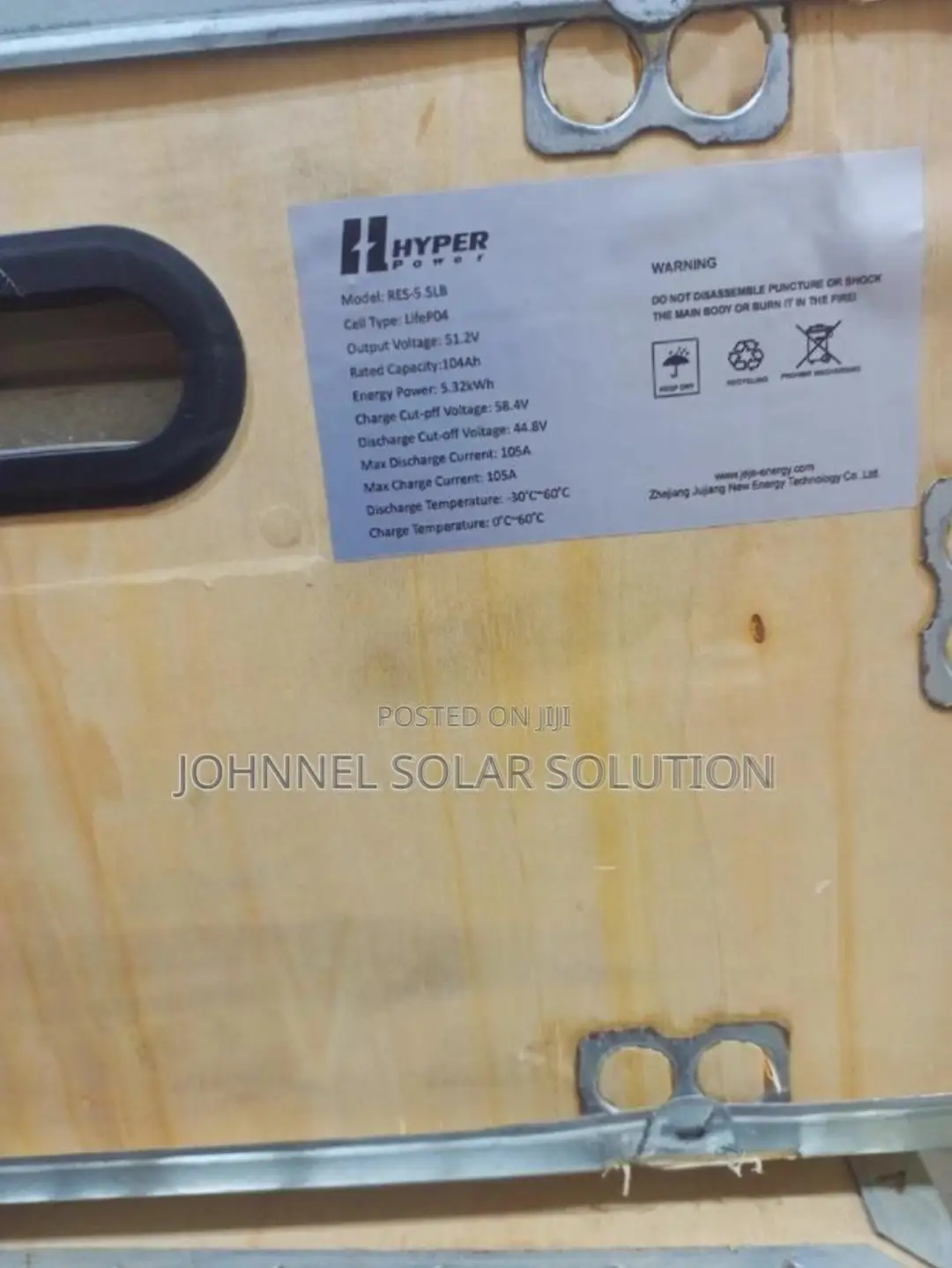 5kwh 51.2v Hyper Power Lithium Battery
