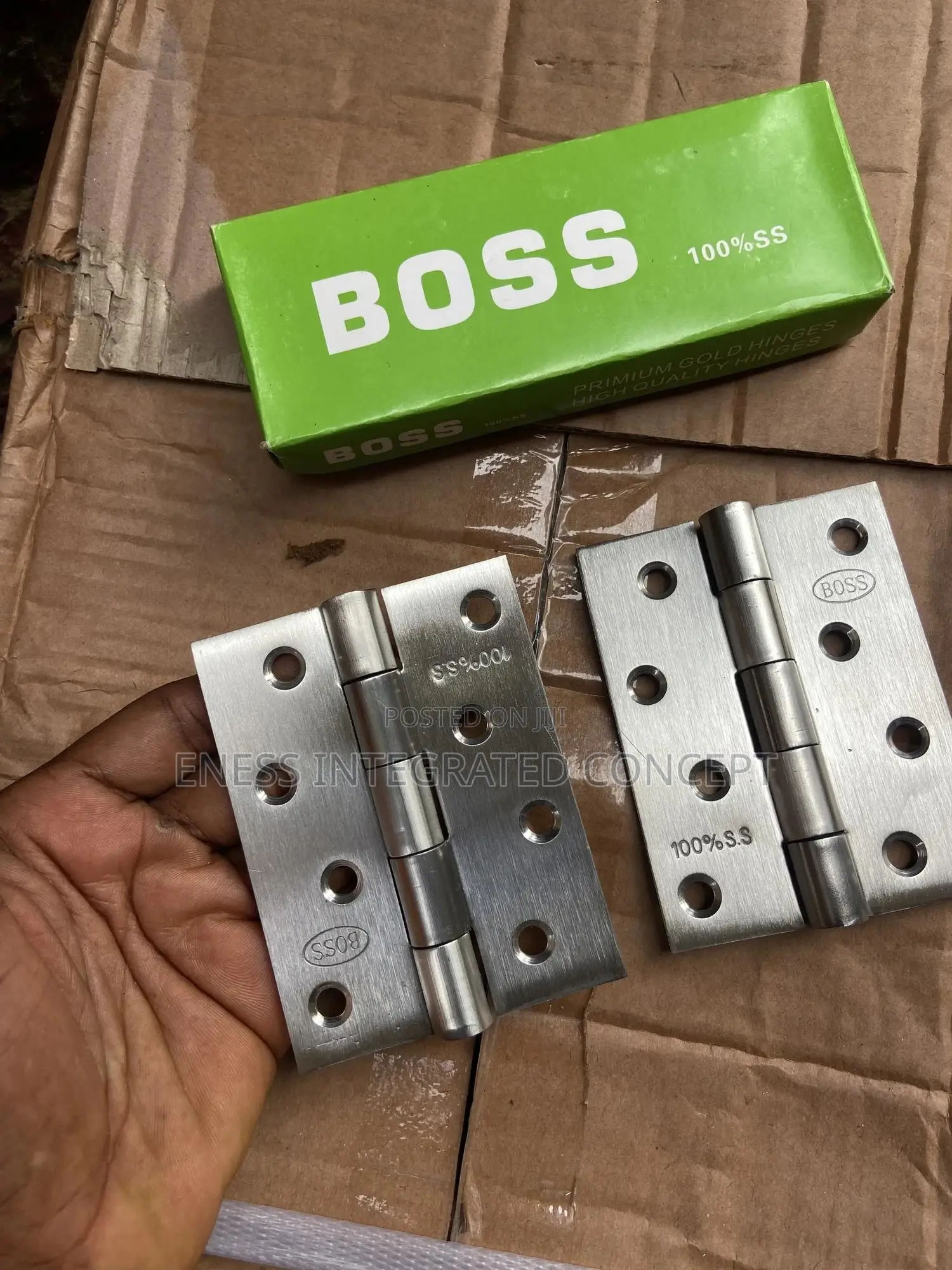 4 Inches Grade 304 Stainless Steel Hinges