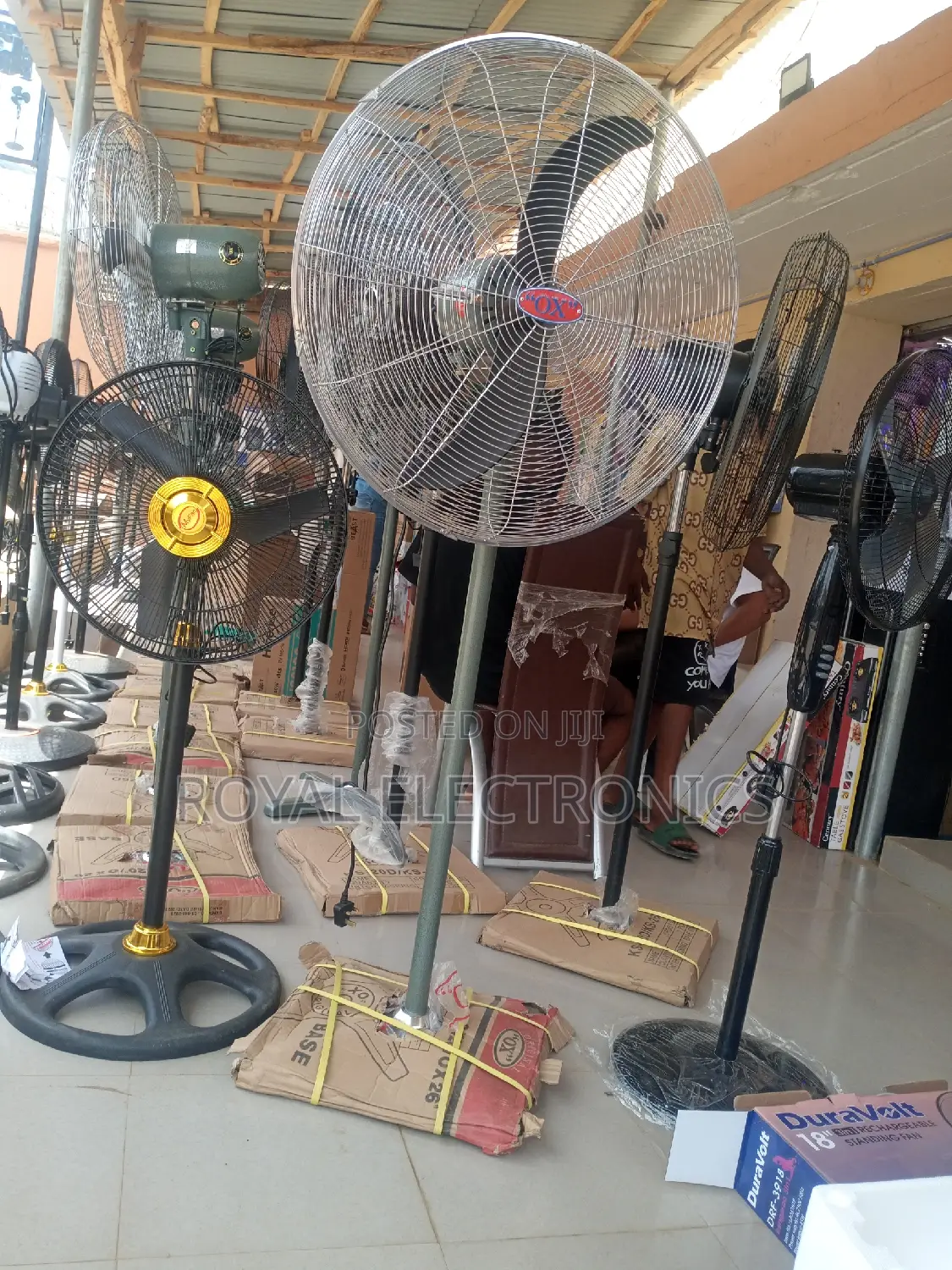 Standard OX Industrial Standing Fan 26 Inches