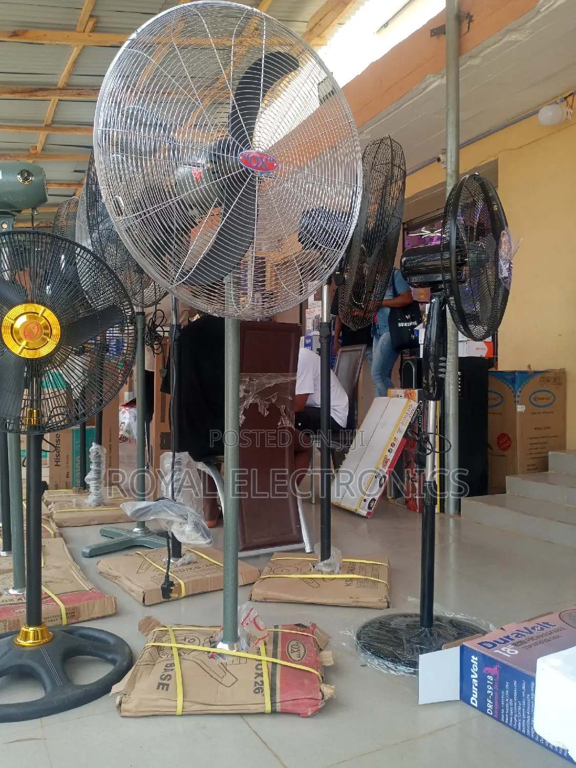 World Class OX Industrial Standing Fan 26 Inches