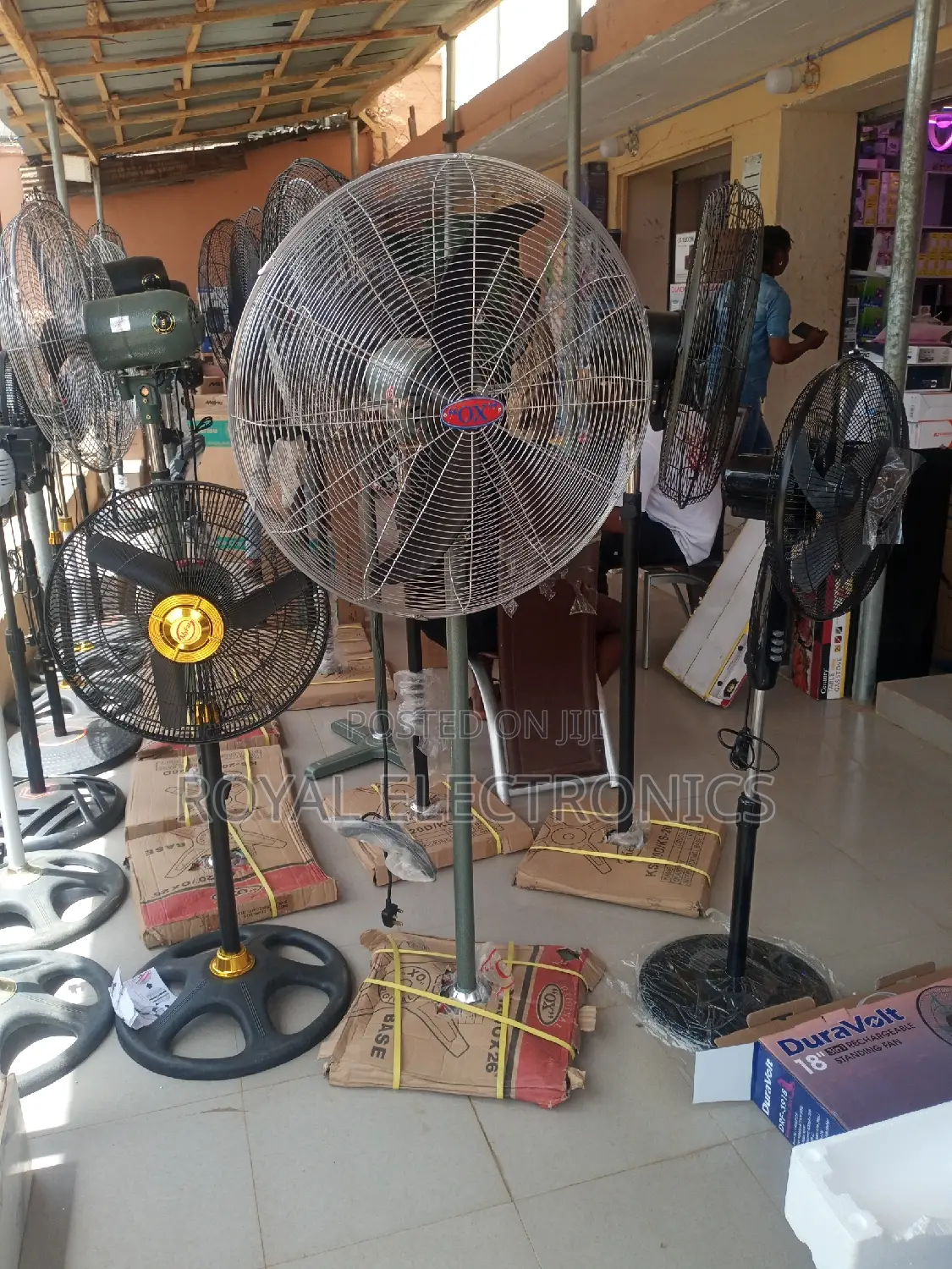 New Heavy Duty Ox Industrial Standing Fan 26 Inches