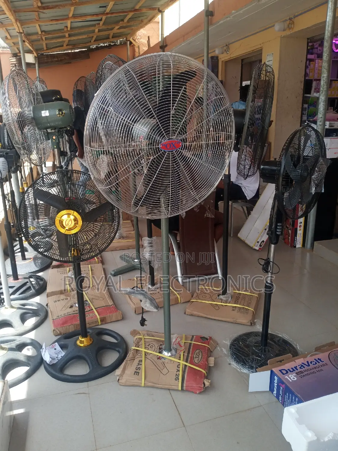 New Heavy Duty Ox Industrial Standing Fan 26 Inches