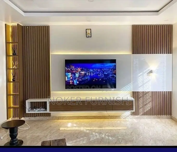 Tv Console Panel With LED Lights,,,,