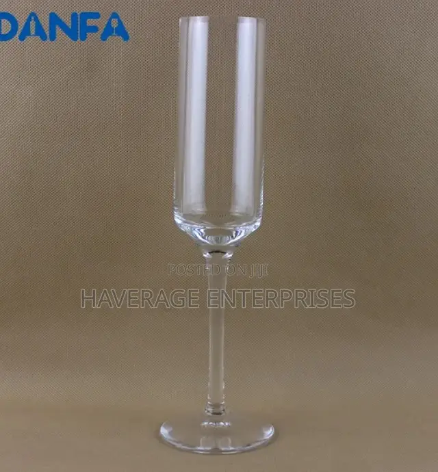 250ml Acrylic Champaign Flute 6pces