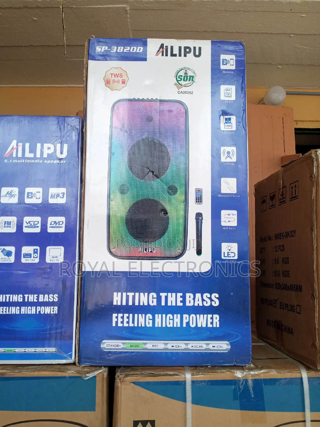 Newly Released AILIPU(Sp-3820d) Powerful PA Sound System