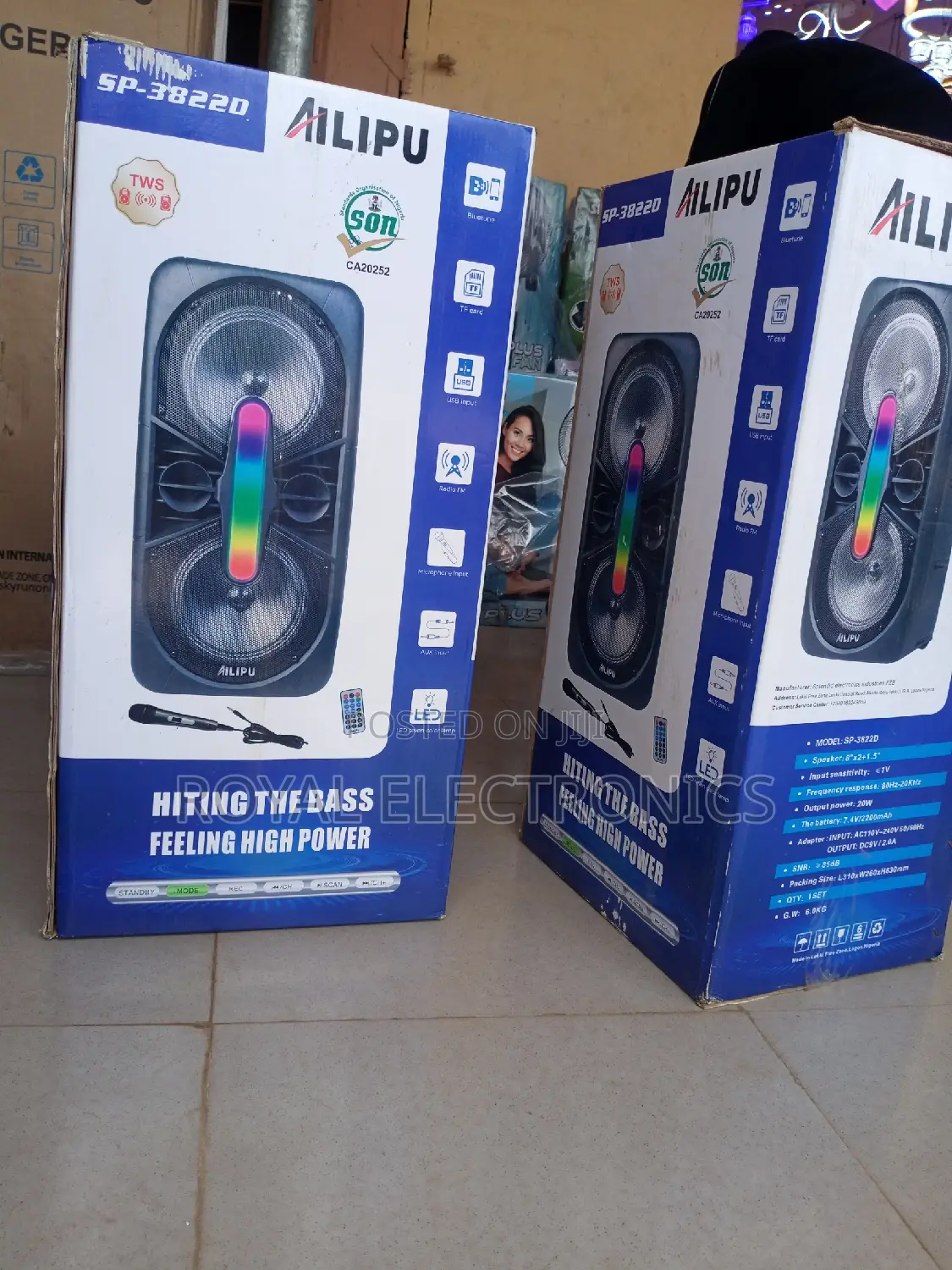 Very New AILIPU(SP-3822D) Powerful PA Sound System