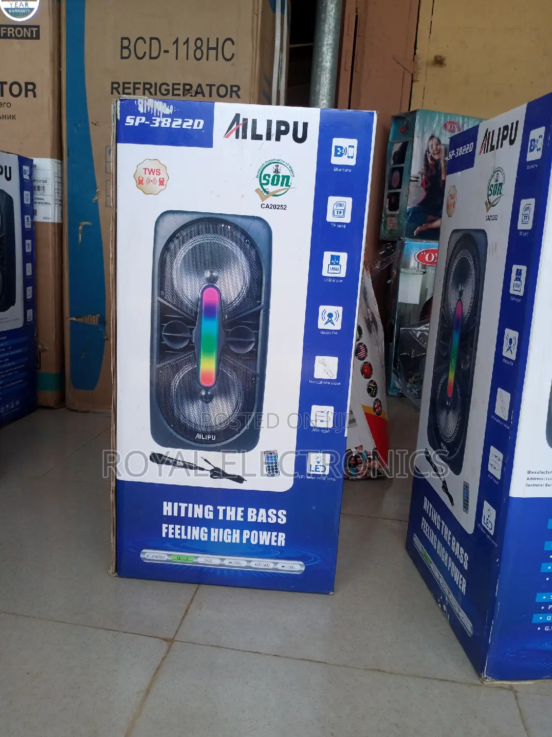 Top Class AILIPU(SP-3822D) Powerful PA Sound System