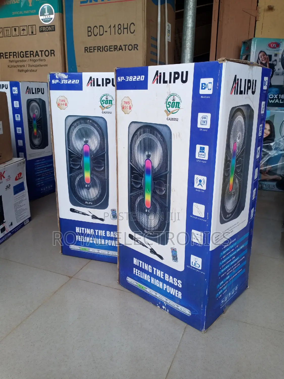 High Quality AILIPU(SP-3822D) Powerful PA Sound System