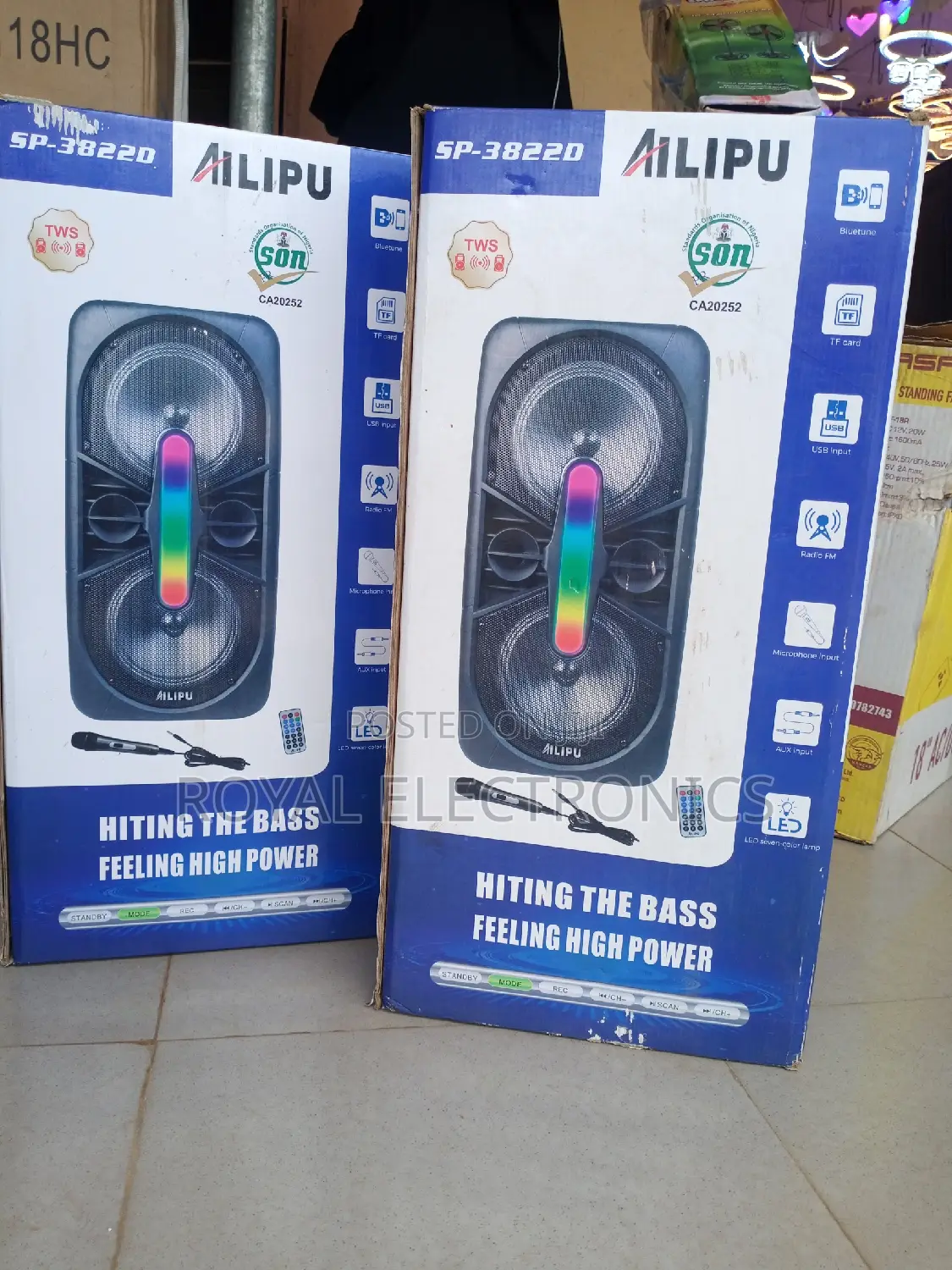 Premium Quality AILIPU(SP-3822D) Powerful PA Sound System
