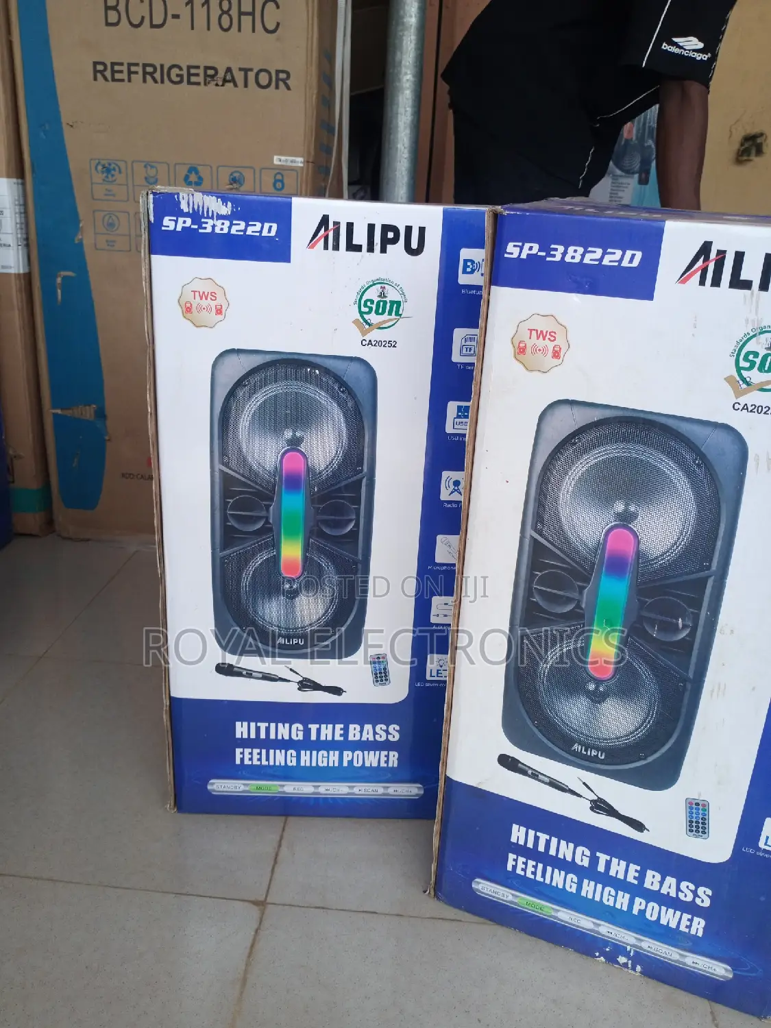 Premium Quality AILIPU(SP-3822D) Powerful PA Sound System