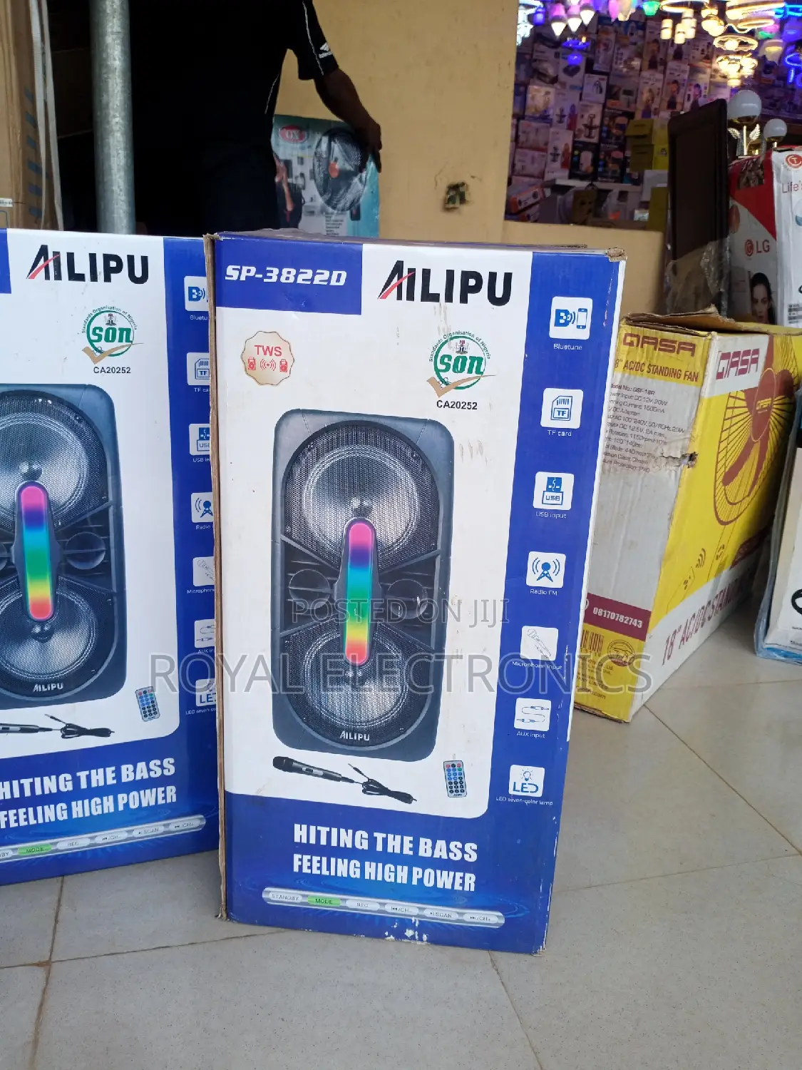 Great Quality AILIPU(SP-3822D) Powerful PA Sound System