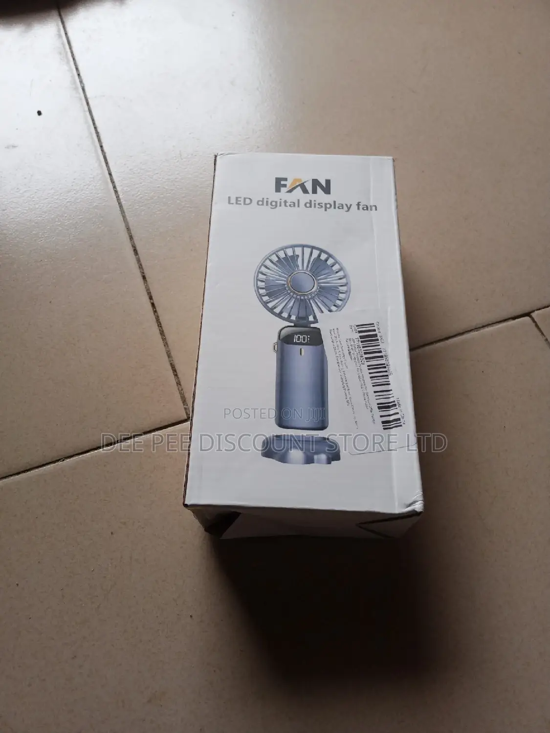 Rechargeable 4000mah Handheld 5 Speed Foldable Mini Fan