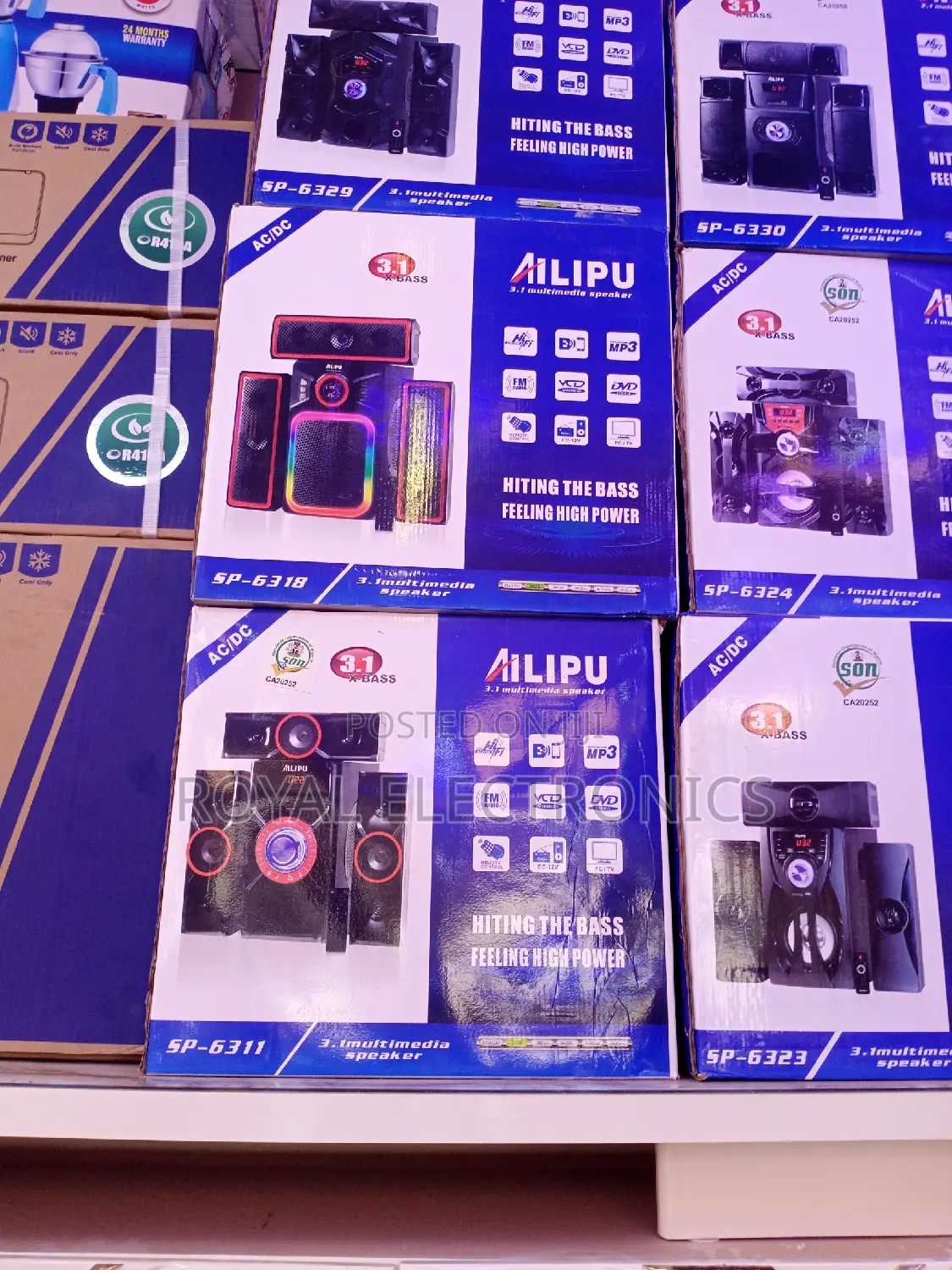 Brand New 3.1 Ailipu Heavy Duty Home Speaker System