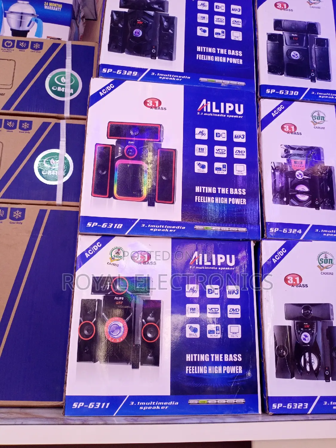 Brand New 3.1 Ailipu Heavy Duty Home Speaker System