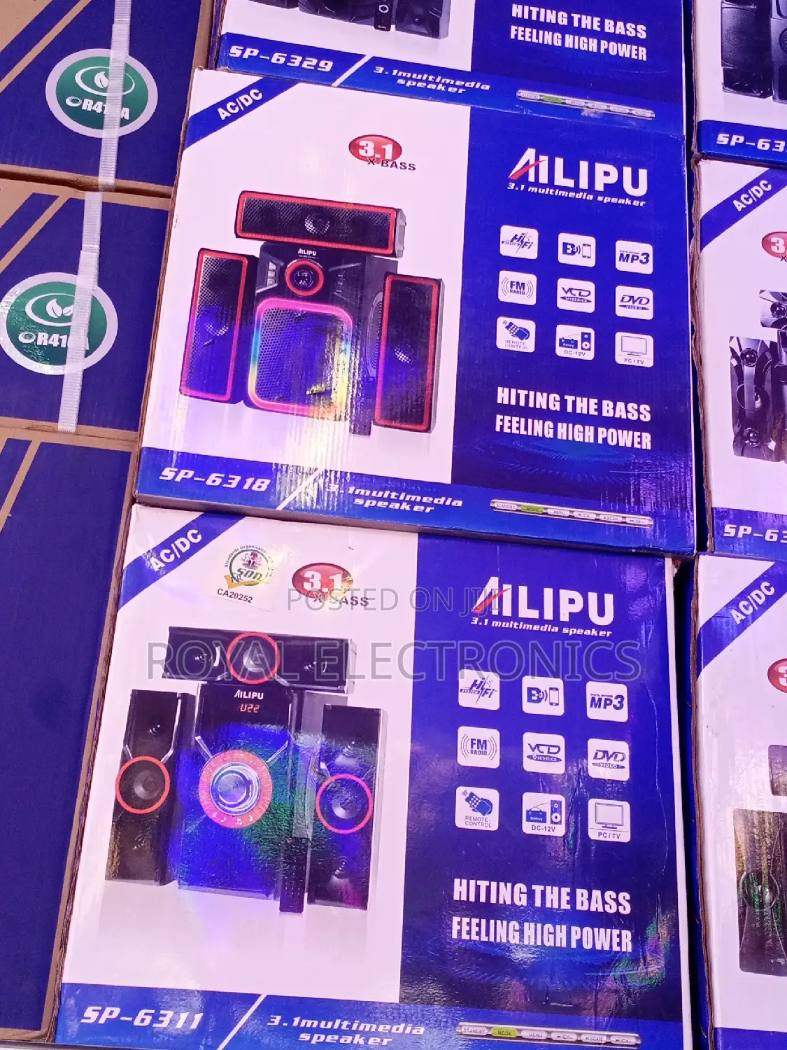 Superior Quality 3.1 Ailipu Heavy Duty Home Speaker System