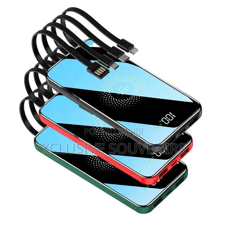 10000mah Smart Fast Charge Power Bank (Wireless Charging)