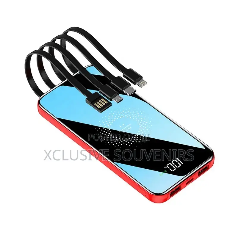 10000mah Smart Fast Charge Power Bank (Wireless Charging)