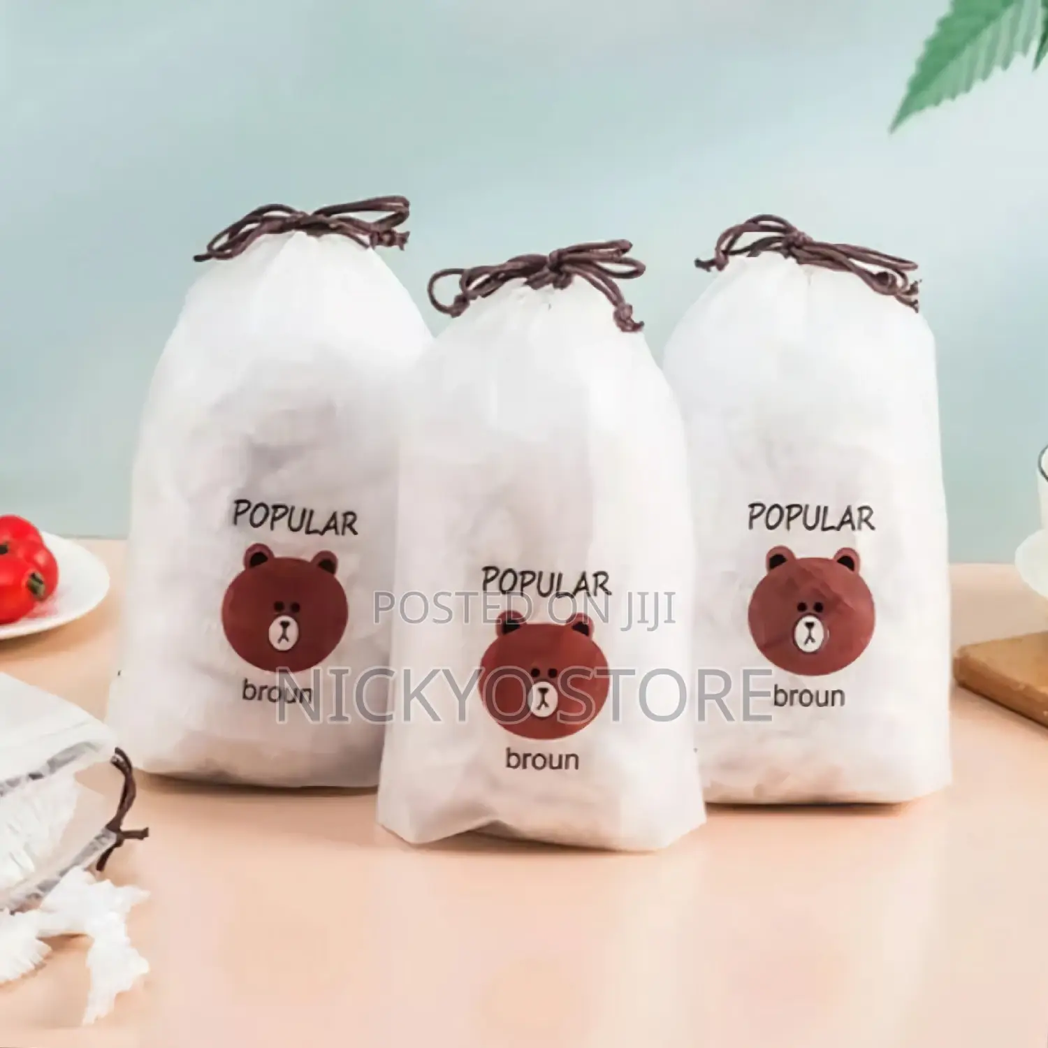 100pcs Disposable Food Cover