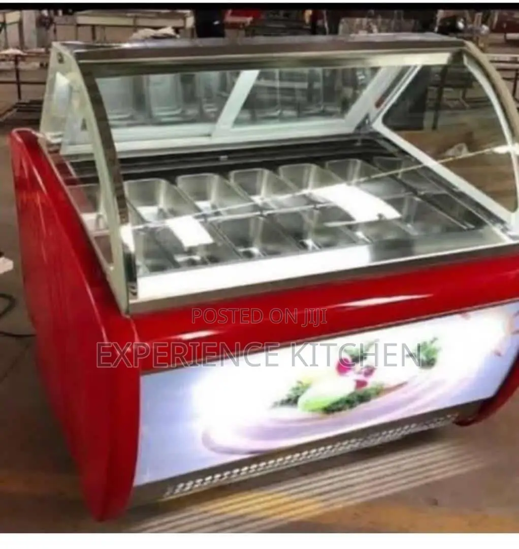 Ice Cream Display Freezer(12 Plates) Big Compressor