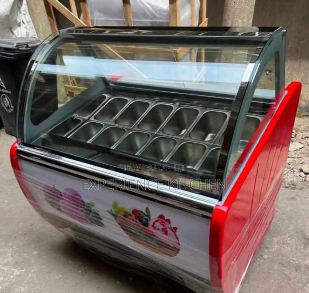 Ice Cream Display Freezer(12 Plates) Big Compressor