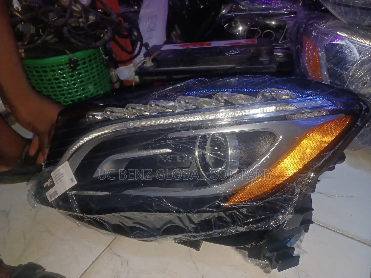 Headlamp Gla250 2017 LED USA Type