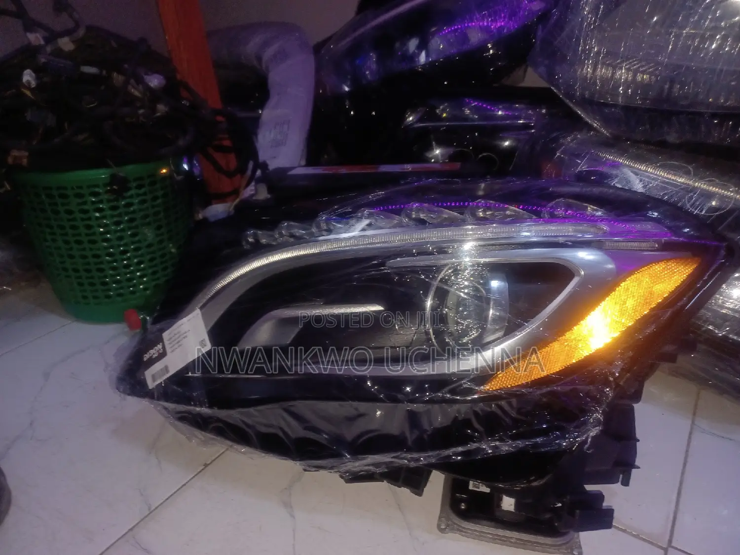 Headlamp Gla250 2017 LED USA Type