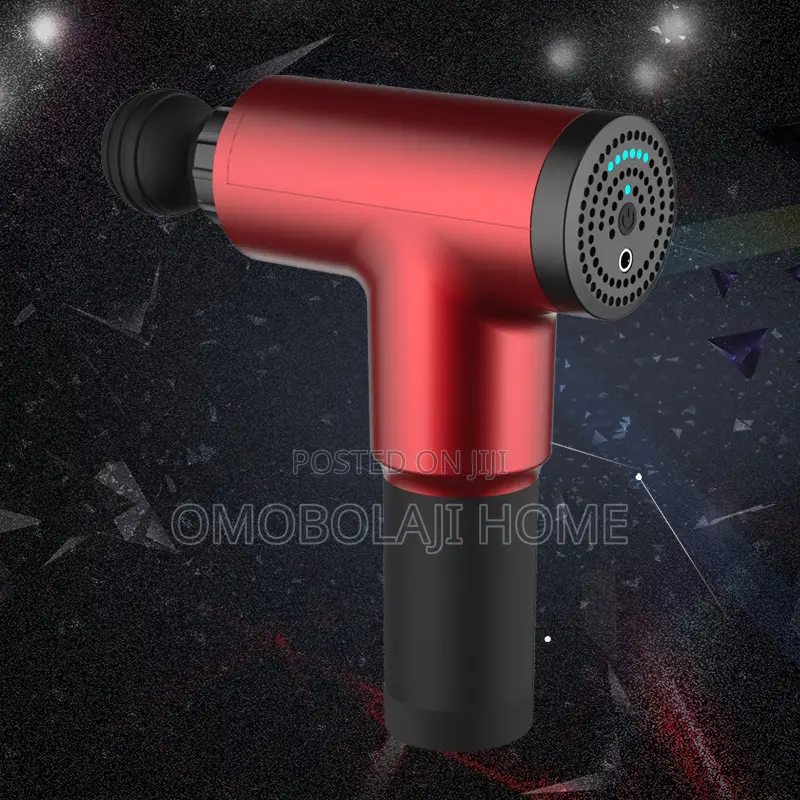 Hand Held Massage Gun With Four Heads