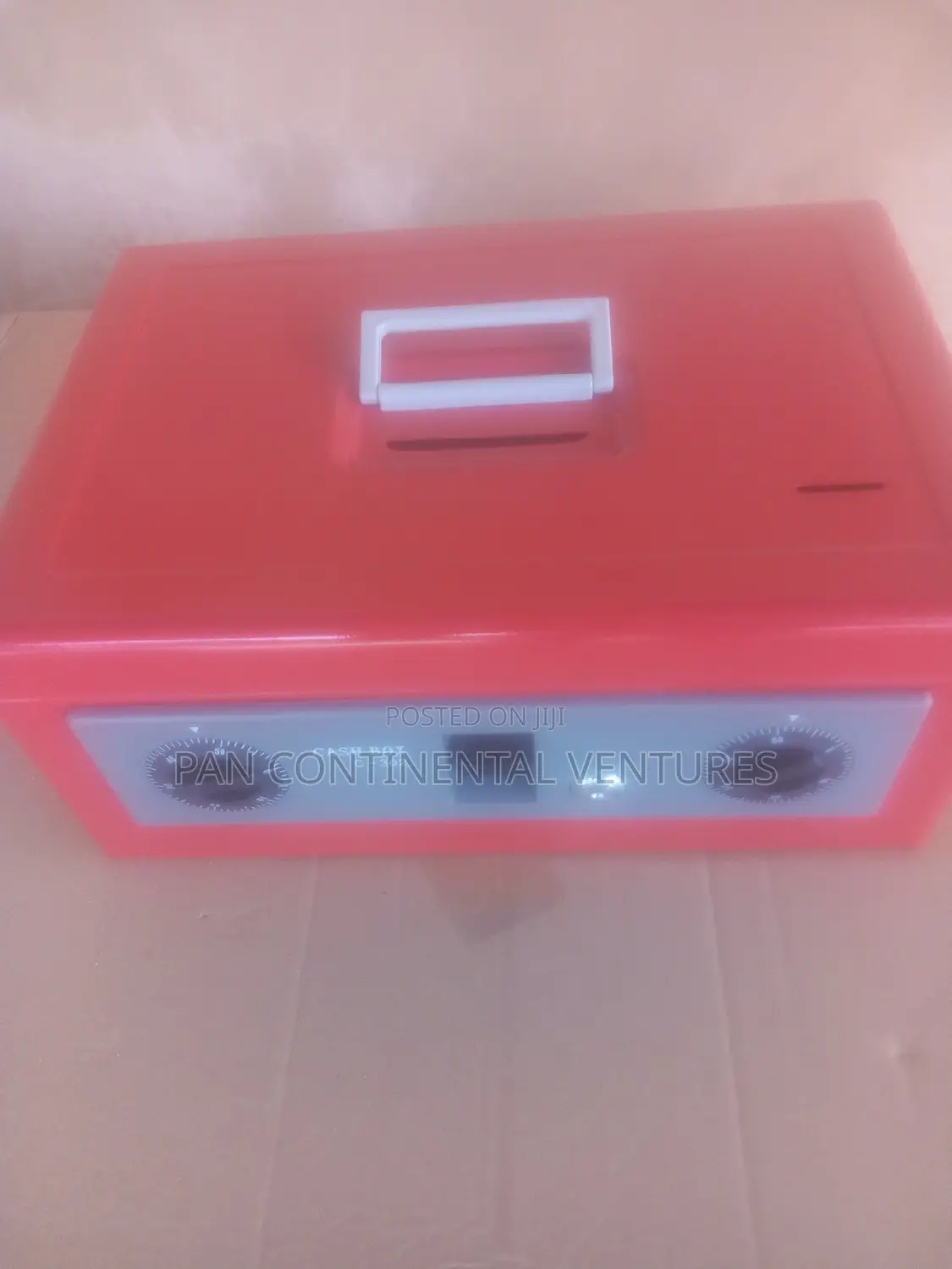 Cash Box With Key And Combination