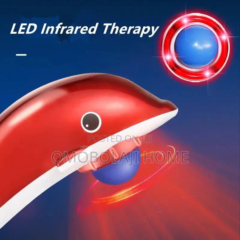 Dolphin Massager With 3' Interchangeable Heads