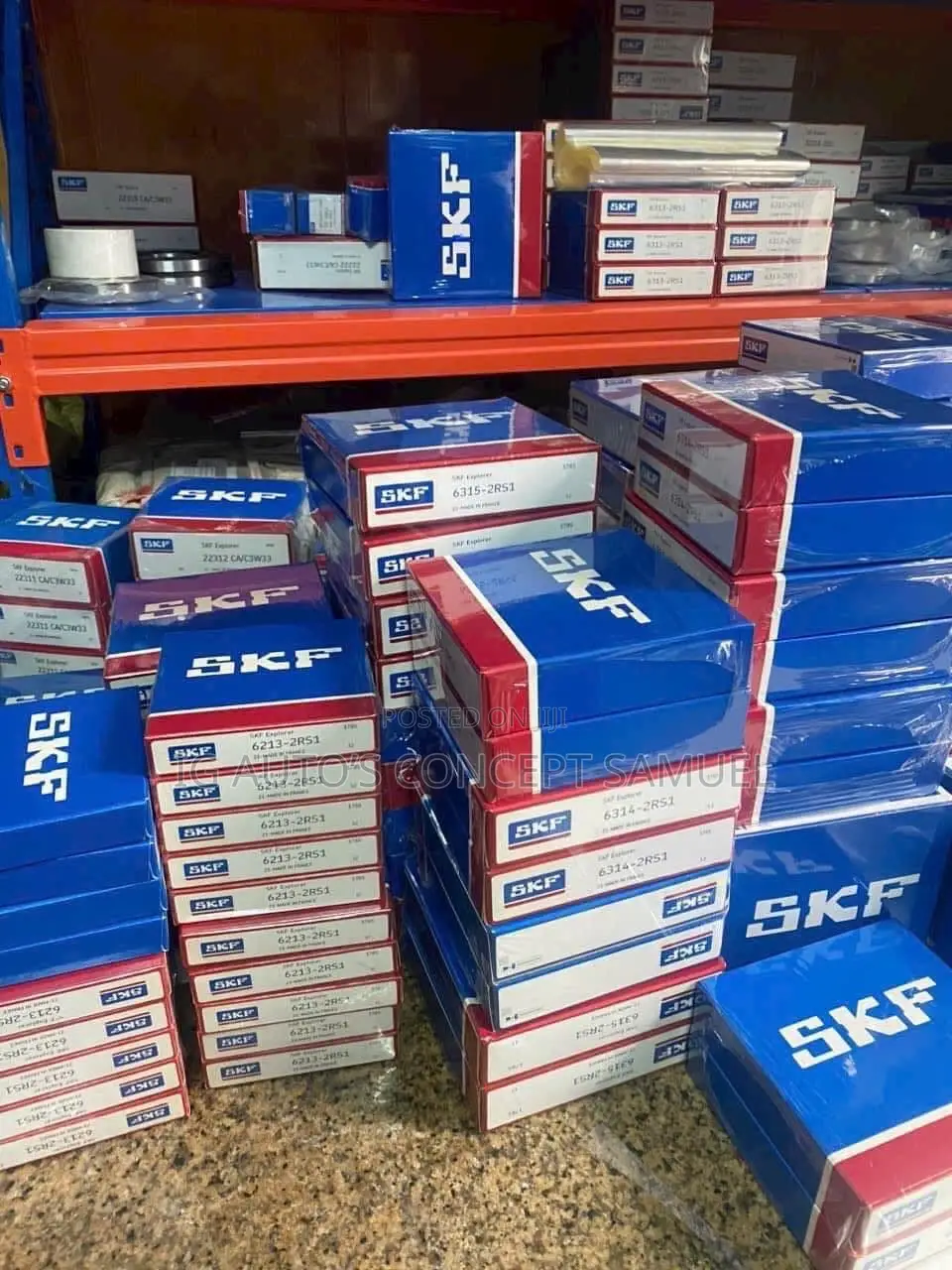 Original SKF Bearing Available 6314 2rs,6315 2rs