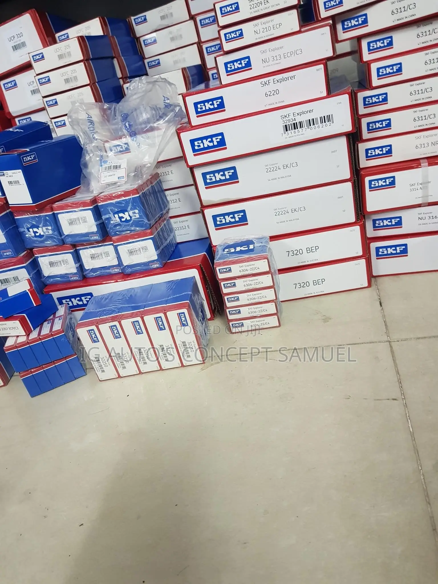 Original SKF Bearing Available 22224ek,32210,6311/C3