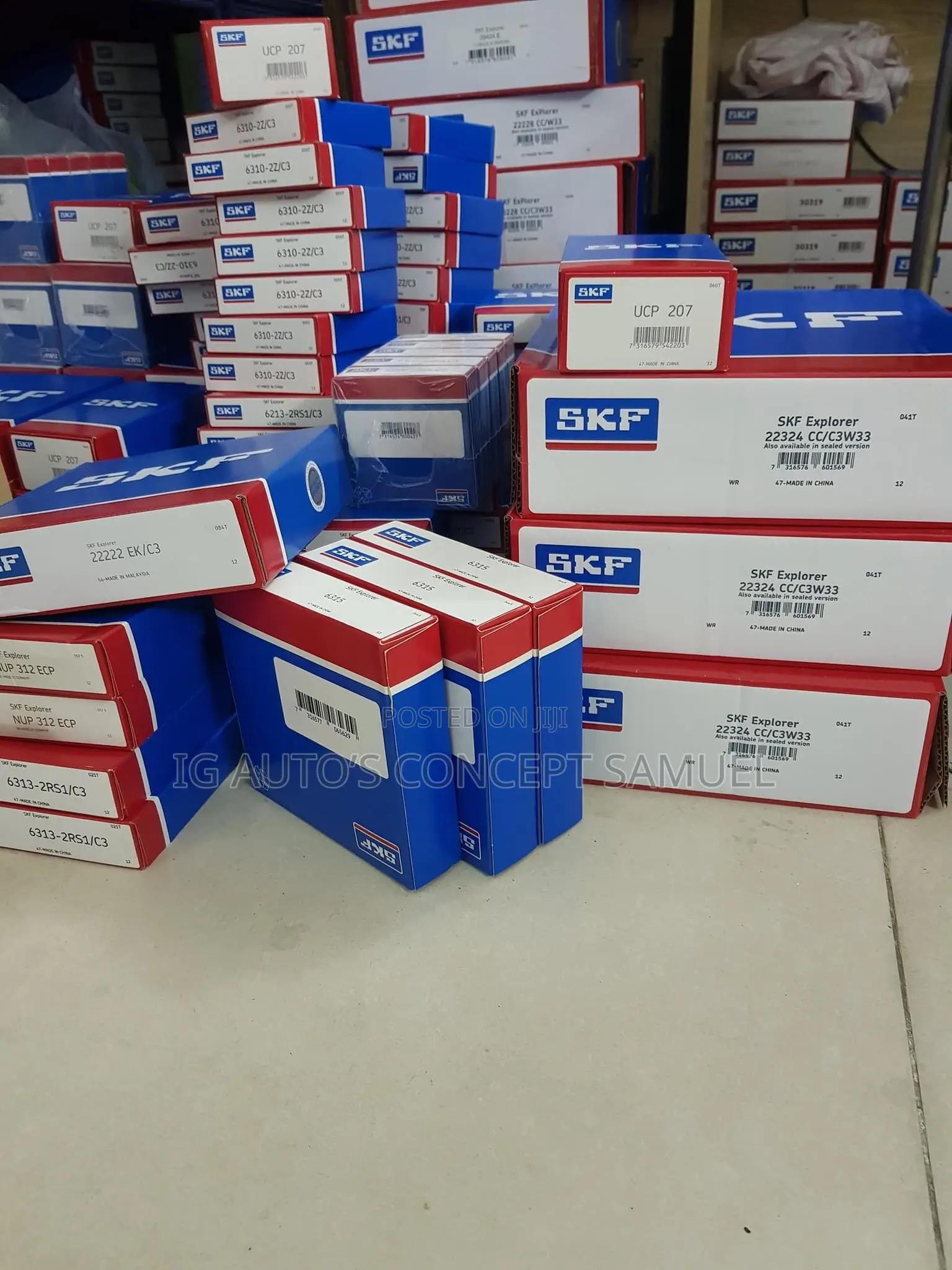 Original SKF Bearing Available 22324CC,22222ek