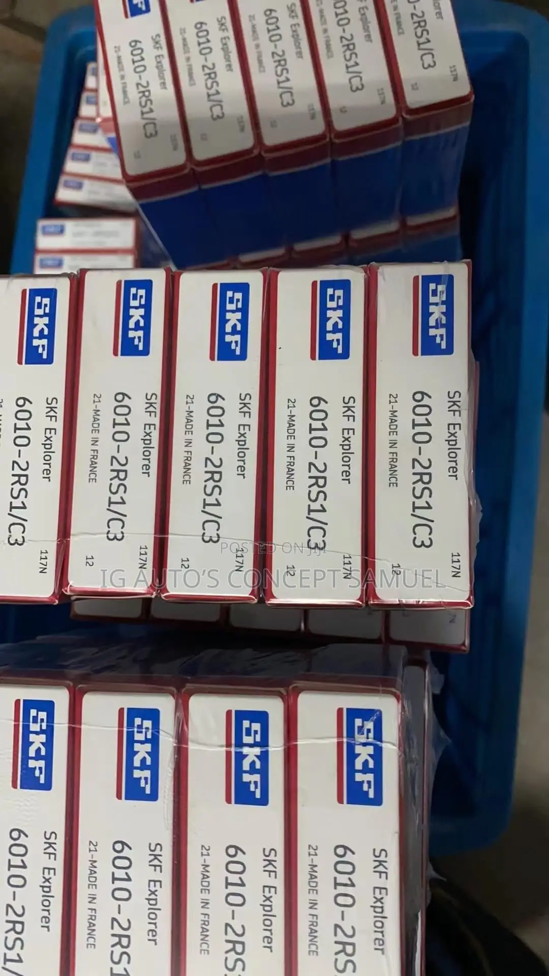 Original SKF Bearing Available 6010 2rs/C3,6009 2rs/C3