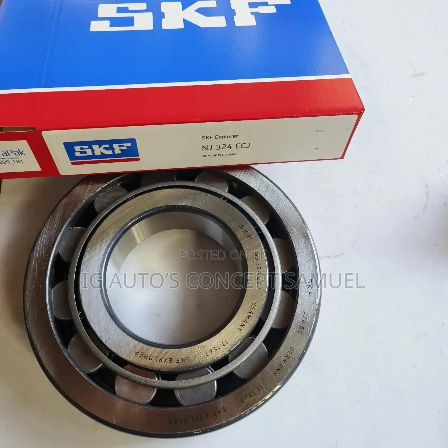 Nj324ecj Made in Germany Original SKF Bearing