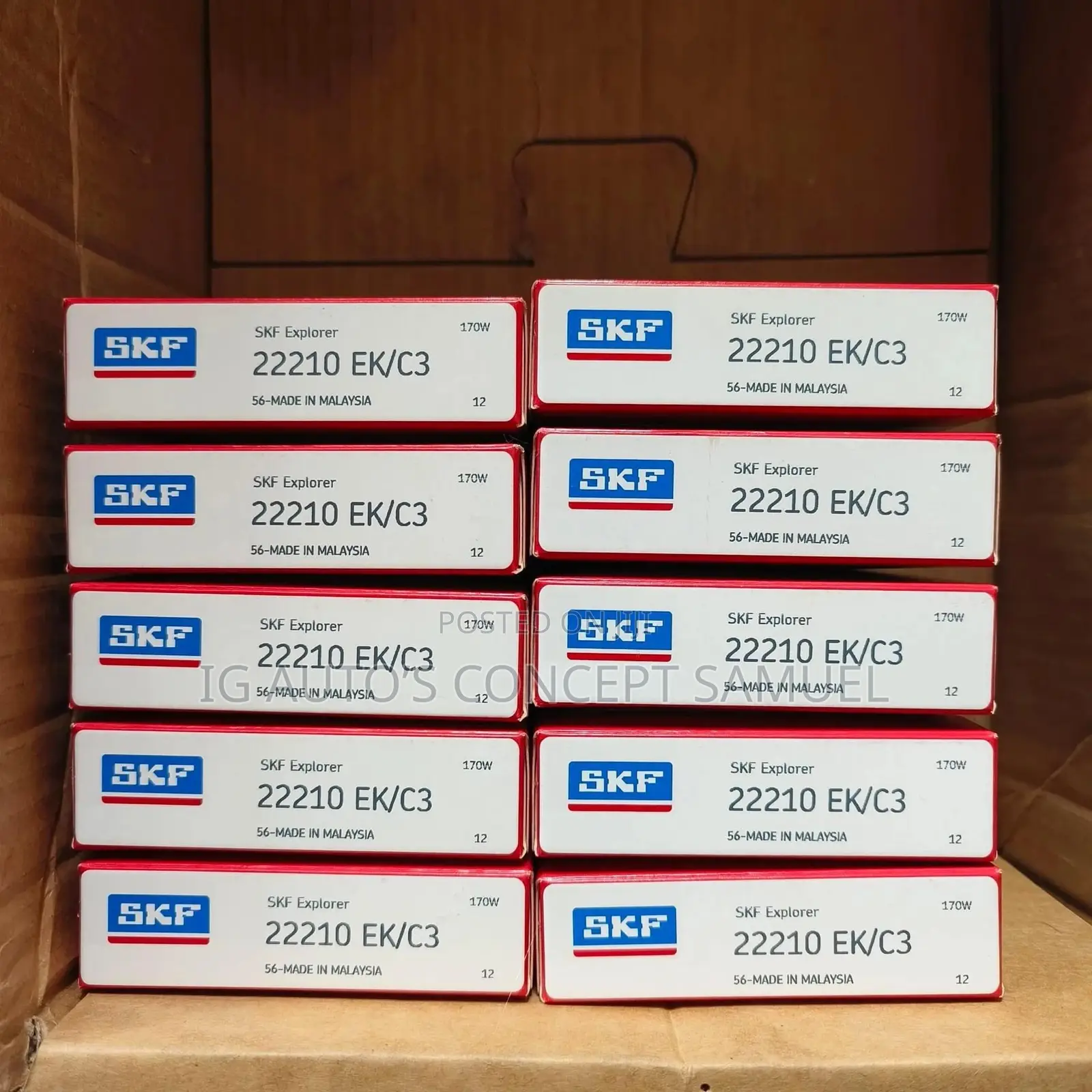 22210ek Original SKF Bearing Available