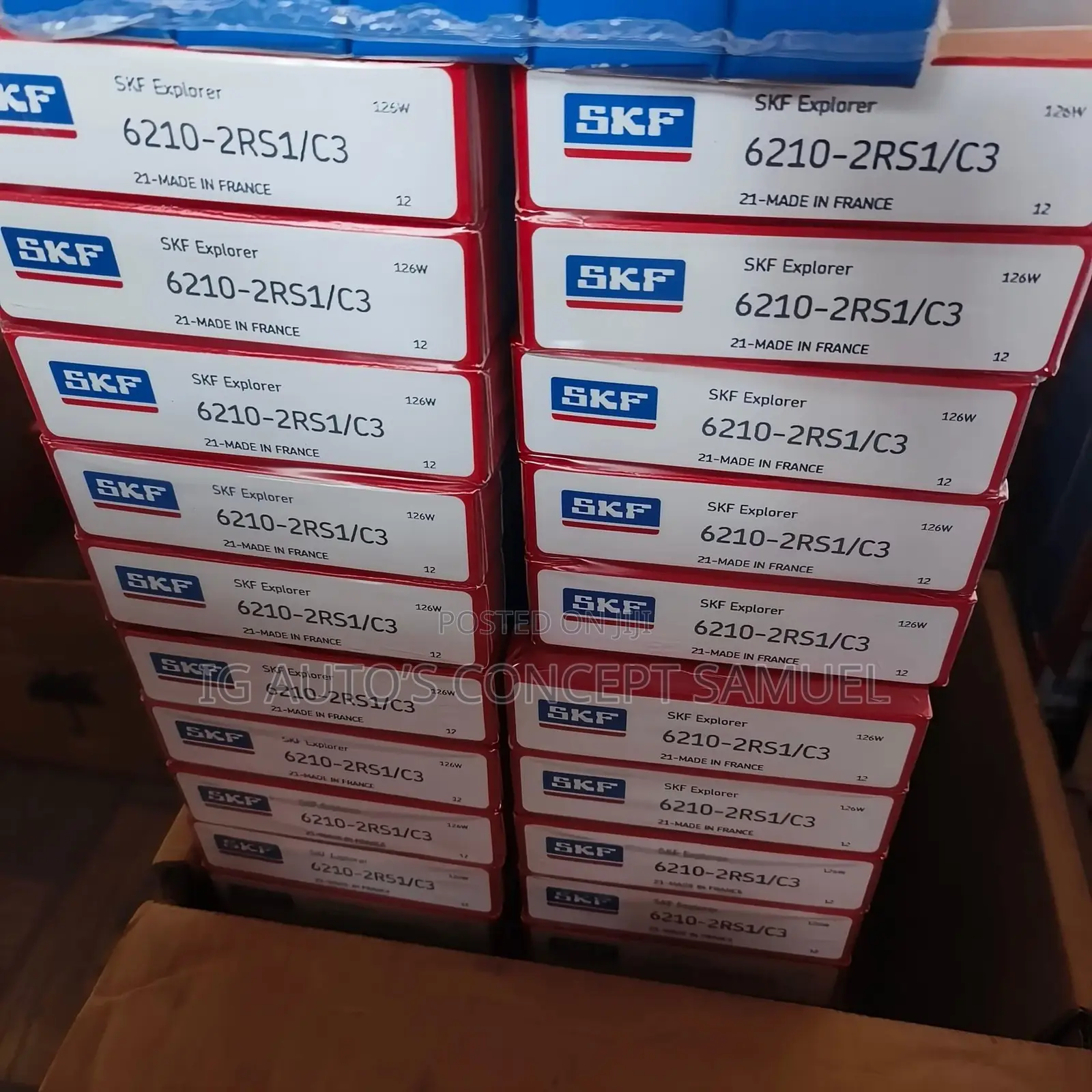Original SKF Bearing Available 6210 2rs/C3